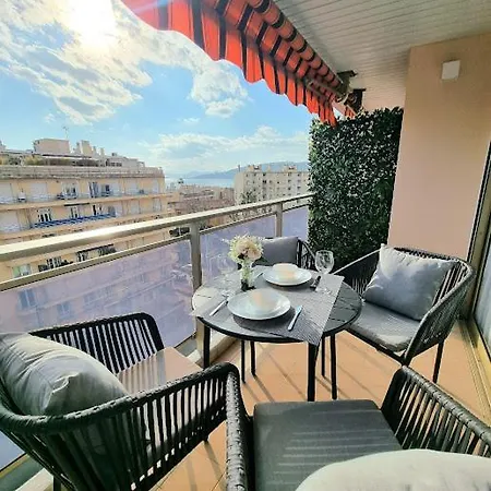 Juan Les Pins View Appartement *